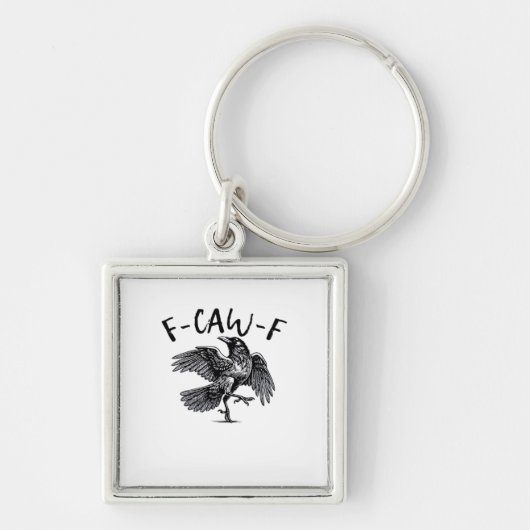 Porte-clés F Caw F Essentiel Classique Esthétique (Devant)