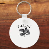 Porte-clés F Caw F Essentiel Classique Esthétique (Recto)
