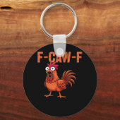 Porte-clés F Caw F Funny Chicken Classic Trendy Modern Style (Recto)