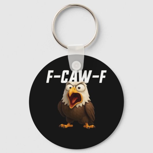 Porte-clés F-Caw-F Funny F-Caw-F Gear Retro Classic (Recto)