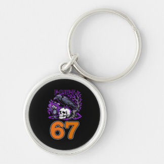 Porte-clés F-Caw-F Poulet Halloween Classique Drôle Tendance