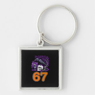 Porte-clés F-Caw-F Poulet Halloween Classique Drôle Tendance