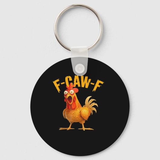 Porte-clés F-Caw-F Rétro Classique (Recto)