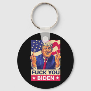 Porte-clés F%ck Vous Avez Biden Funny Trump