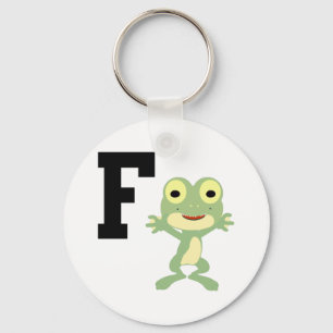 Porte-clés F est pour Frogman