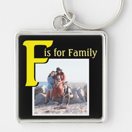Porte-clés F for Family (Devant)