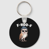 Porte-clés F-hoo-f Funny Bird Meme Graphic  (Recto)