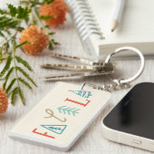 Porte-clés Fa La La Funny Christmas Tree Vacances Baby Blanke (Devant droit)