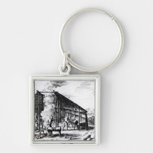 Porte-clés Fabrication d'entrave (Devant)