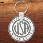 Porte-clés Fabriqué aux Etats-Unis (Recto)