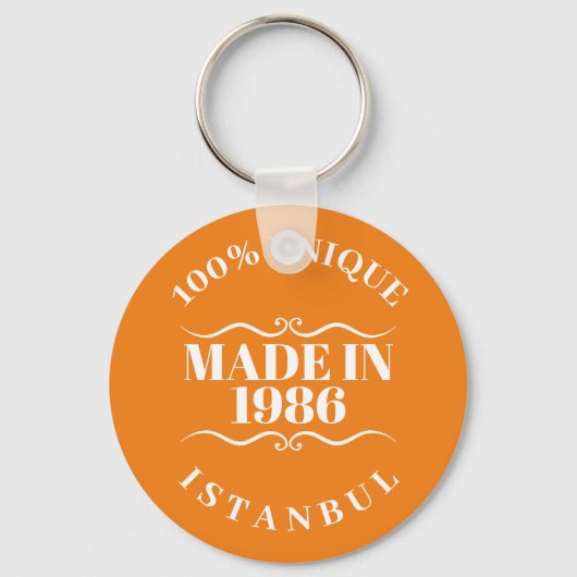 Porte-clés Fabriqué en 1986 (Recto)