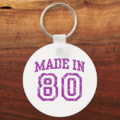 Porte-clés Fabriqué en 80 (Recto)