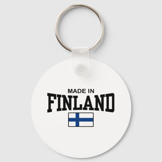 Porte-clés Fabriqué En Finlande (Recto)