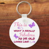 Porte-clés Fabuleux 70e anniversaire (Recto)