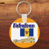 Porte-clés fabulous barbados (Recto)