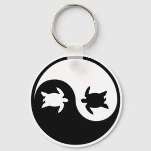 Porte-clés Face au Porte - clé Ying