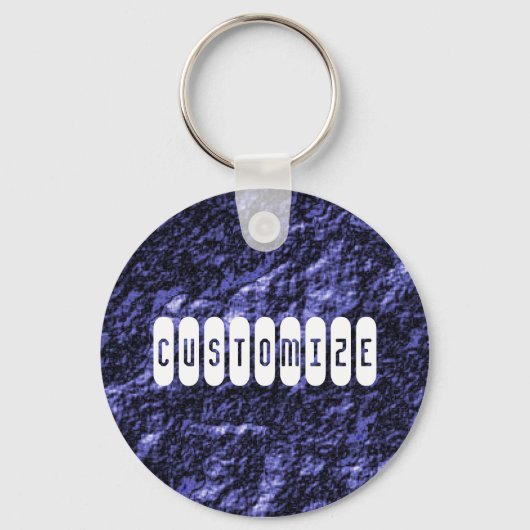 Porte-clés Face de charbon - Modèle (Recto)