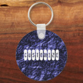 Porte-clés Face de charbon - Modèle (Recto)