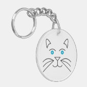 Porte-clés Face de chat (Devant gauche)