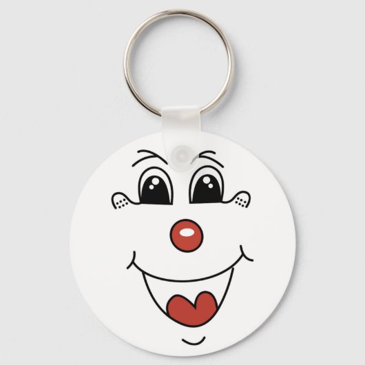 PORTE-CLÉS FACE DE CLOWN (Recto)