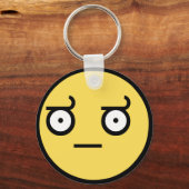 Porte-clés Face de désapprobation terrible (Recto)