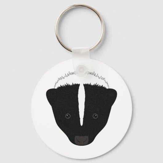 Porte-clés Face de la peau (Recto)