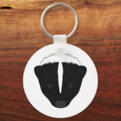 Porte-clés Face de la peau (Recto)
