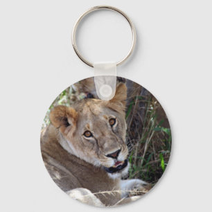 Porte-clés face de lion