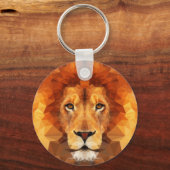 Porte-clés Face de Lion Poly Bas-65764 (Recto)