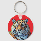PORTE-CLÉS FACE DU TIGER (Verso)