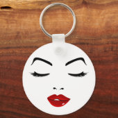 Porte-clés Face élégante (Recto)