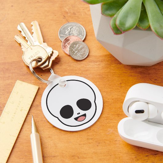 Porte-clés Face fantôme