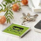 Porte-clés Face Frankenstein Halloween (Côté)