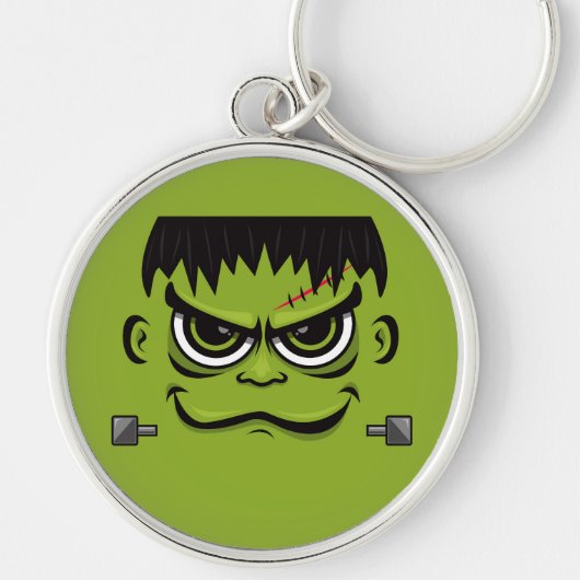Porte-clés Face Frankenstein Halloween (Devant)