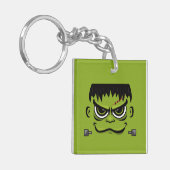 Porte-clés Face Frankenstein Halloween (Devant gauche)