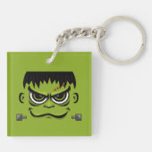 Porte-clés Face Frankenstein Halloween (Dos)