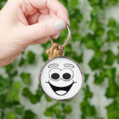 PORTE-CLÉS FACE HEUREUSE (Main)