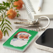 Porte-clés Face Père Noël vintage (Devant droit)