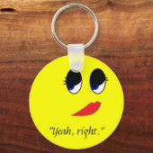 Porte-clés Face sceptique (Recto)