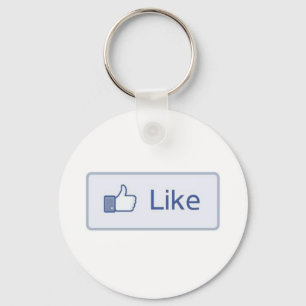 Porte-clés Facebook "comme" le porte - clé