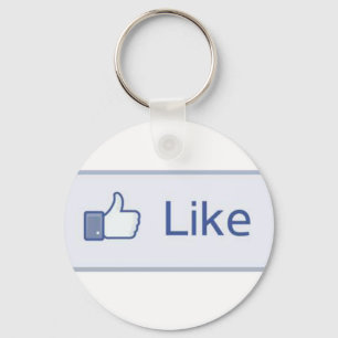 Porte-clés Facebook "comme" le porte - clé