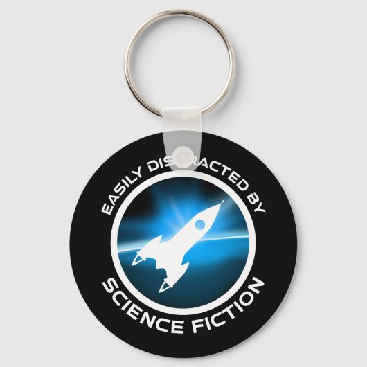 Porte-clés Facilement Distrait Par La Science-Fiction (Recto)