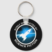 Porte-clés Facilement Distrait Par La Science-Fiction (Verso)