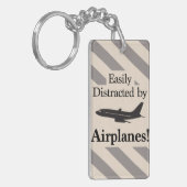 Porte-clés facilement distrait par les avions (Devant gauche)
