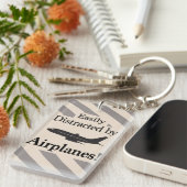 Porte-clés facilement distrait par les avions (Devant droit)
