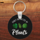 Porte-clés Facilement Distrait Par Les Plantes (Recto)