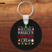 Porte-clés Facilities Manager Christmas Crew Matching Xmas  (Recto)