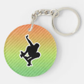 Porte-clés Faire de la planche à roulettes (Dos)