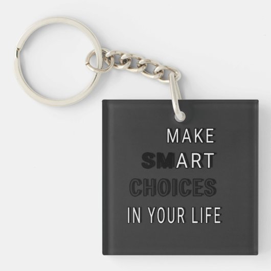 Porte-clés Faire de l'art  (Devant)