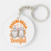 Porte-clés faire des ongles bootiful halloween (Dos)